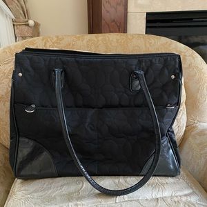 Large size black CH handbag